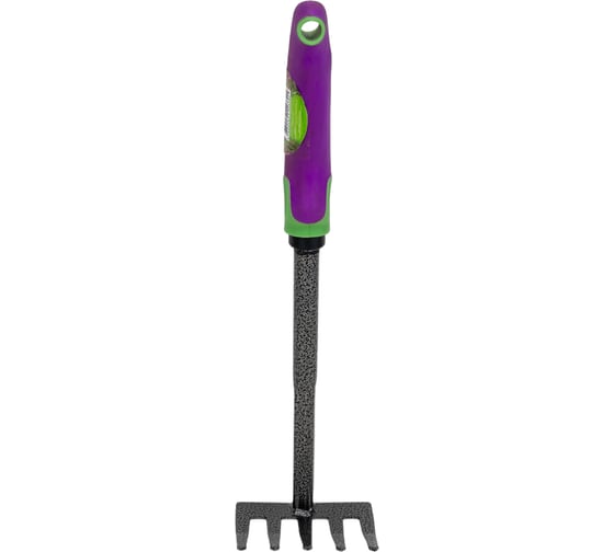 Изображение товара Садовые мини-грабли DON GAZON обрезиненная ручка, 300 мм 126-0300 54911