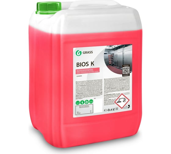 Изображение товара Индустриальный очиститель и обезжириватель 22.5кг GRASS Bios – K 800031