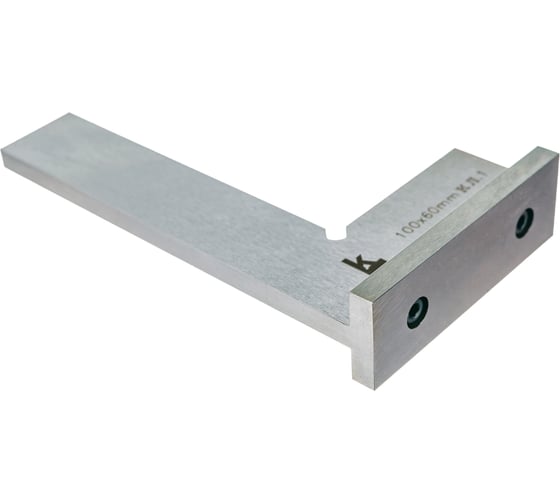 Изображение товара Угольник (поверочный, 100х60, класс 1) КАЛИБРОН УШ 132006