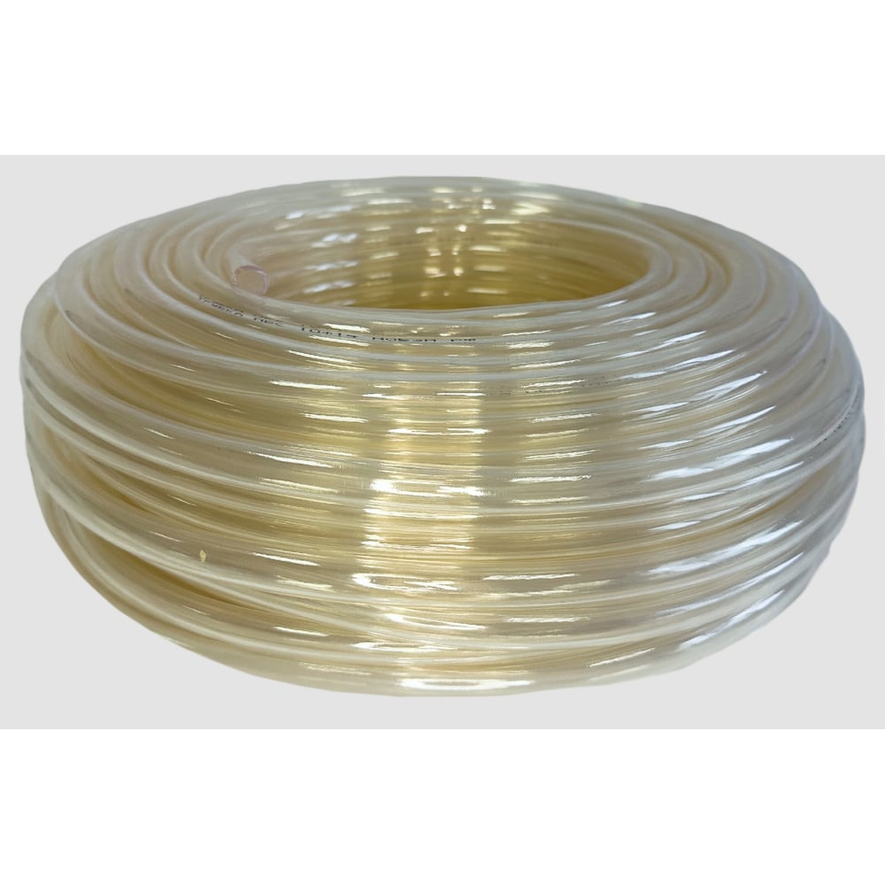 Изображение товара Шланг НОВЭМ трубка маслобензостойкая, пвх, 8x11мм, 20м, прозрачная МБС_8х11мм_20_проз