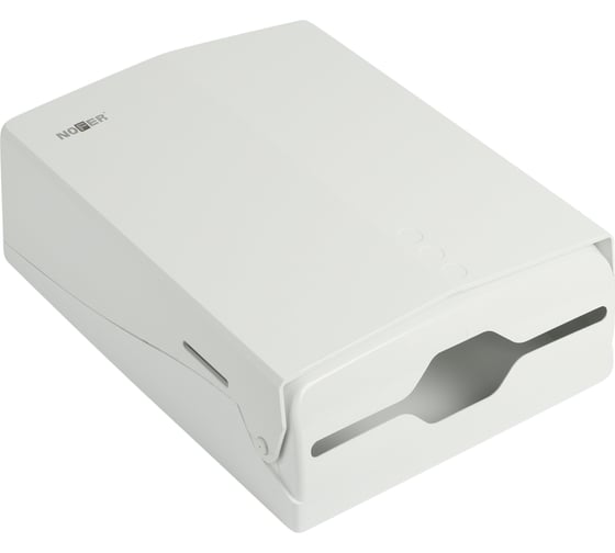 Изображение товара Диспенсер для бумажных полотенец Nofer ABS пластик белый 04047.W