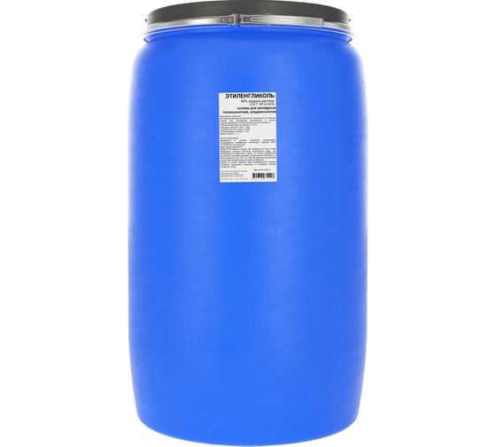 Изображение товара Этиленгликоль APIS 40-процентный водный раствор, 225 кг RUQ-004-0006