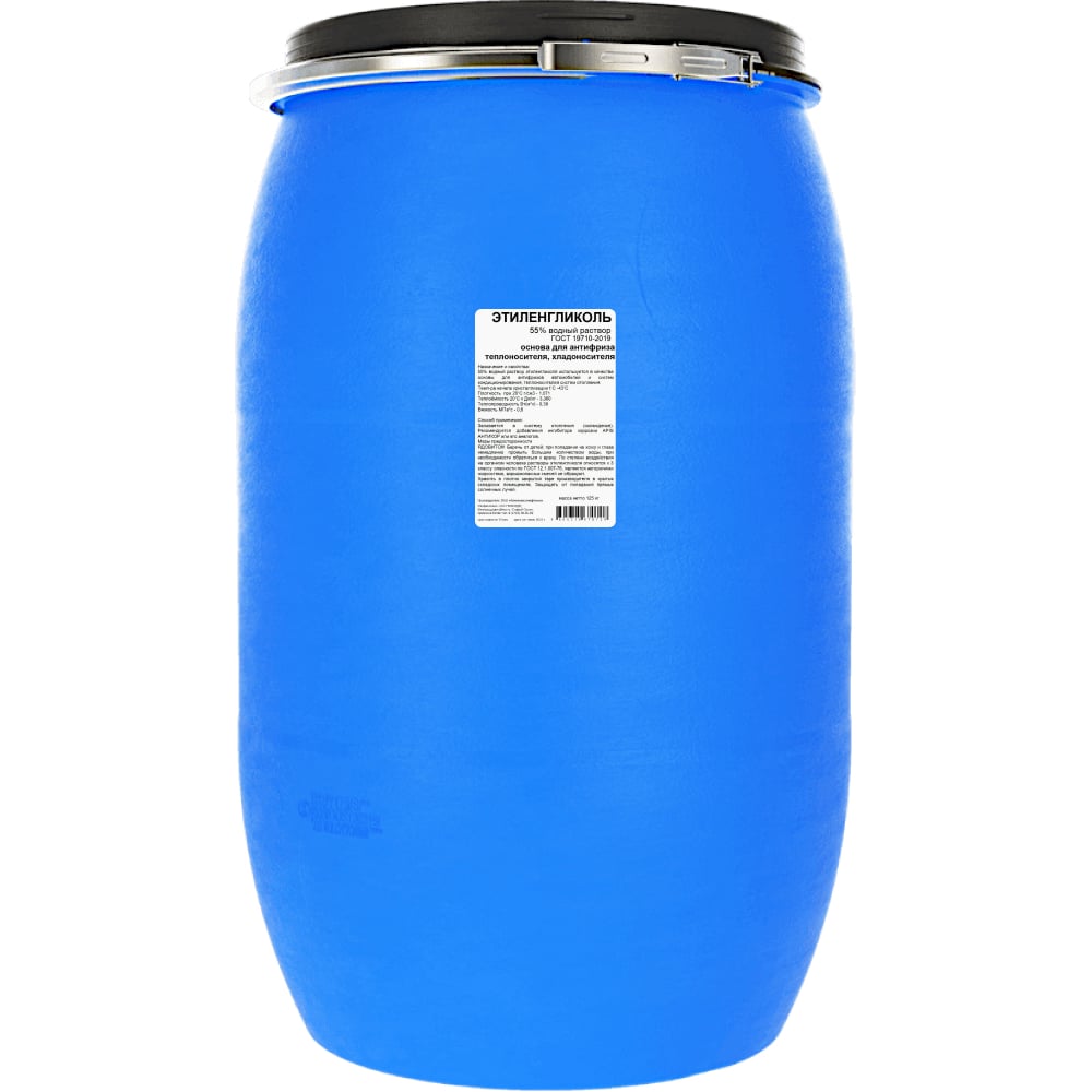 Изображение товара Этиленгликоль APIS 55-процентный водный раствор 125 кг антифриз
