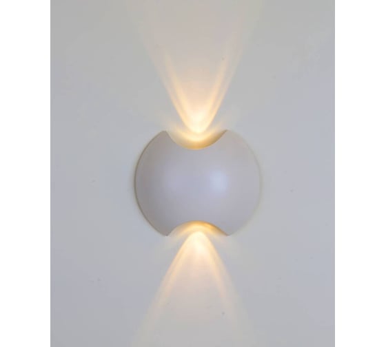 Изображение товара Настенный светильник DesignLed lw-a0121a-wh-ww белый 2x3вт 3000к LWA0121A-WH-WW