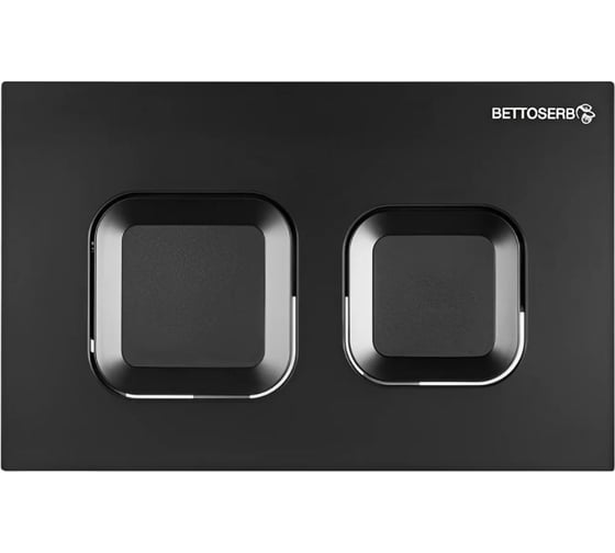 Изображение товара Клавиша смыва BETTOSERB черный матовый 40006471