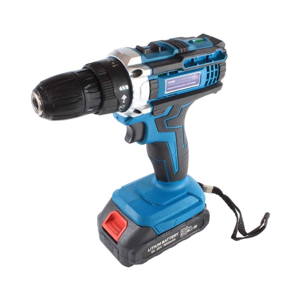 Изображение товара Аккумуляторная дрель-шуруповерт AktiTool cd20g set 20 В 2 Li-Ion аккумулятора кейс