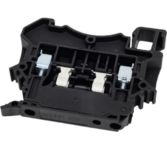 Изображение товара Клемма с предохранителем Degson 4 кв.мм, винтовая, черная 50 шт DC4-HE-01P-13-00Z(H)