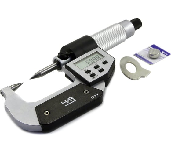 Изображение товара Микрометр ЧИЗ МКЦ-ТП-25 0.001 точечный 211802