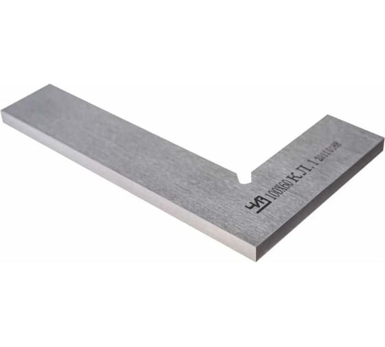 Изображение товара Поверочный угольник ЧИЗ УП 100x60 кл.1 212139