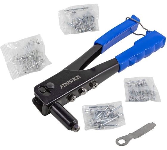Изображение товара Ручной заклепочник Forsage L-250мм, заклепка - 2,4, 3,2, 4,0, 4,8 в блистере F-678260R(5315)