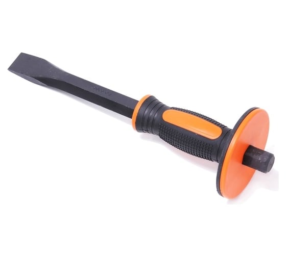 Изображение товара Зубило c прорезиненной защитной рукояткой Forsage 25мм L-305мм ,на пластиковом держателе F-60225305HQ(16342)