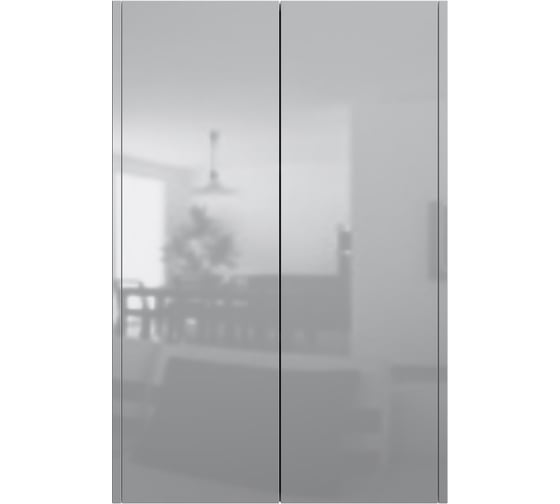 Изображение товара Шкаф с полками AM.PM Func 60 см (В 900мм), цвет белый глянец M8FCH06029WG