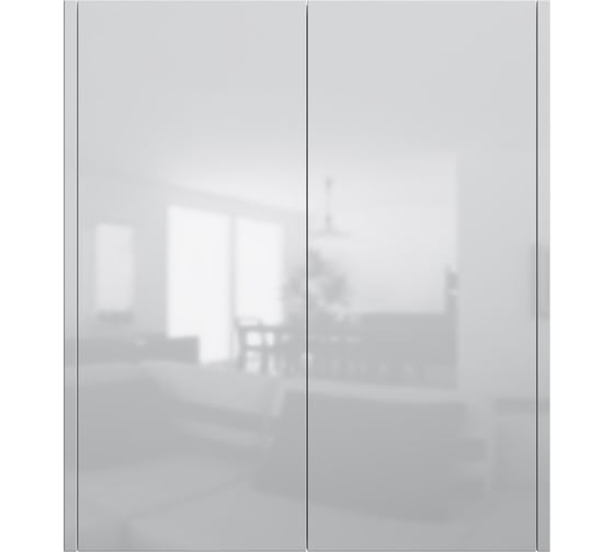 Изображение товара Шкаф с полками AM.PM Func 60 см (В 700мм), цвет белый глянец M8FCH0602WG