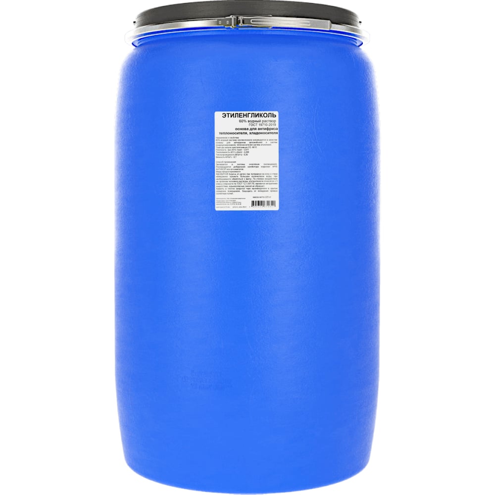Изображение товара Этиленгликоль APIS 60-процентный водный раствор 225 кг для систем отопления