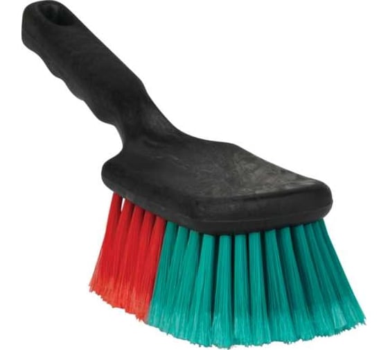 Изображение товара Щетка для автомобиля с короткой ручкой Vikan 275 мм, мягкий/расщепленный ворс, черный 522752