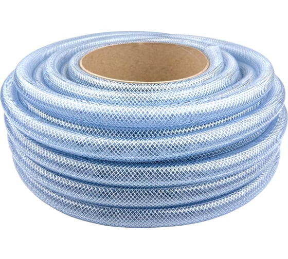 Изображение товара Прозрачный армированный шланг Профитт 12.5х18.5 мм, 20 м 7760404-1