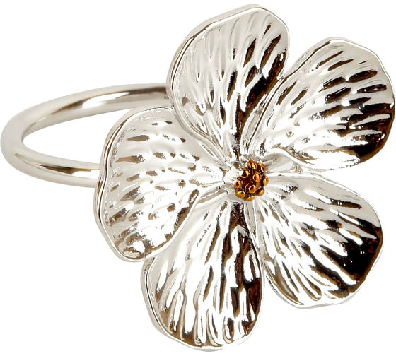 Изображение товара Набор колец для салфеток Nouvelle цветок, 4x4 см 9903653-Н4