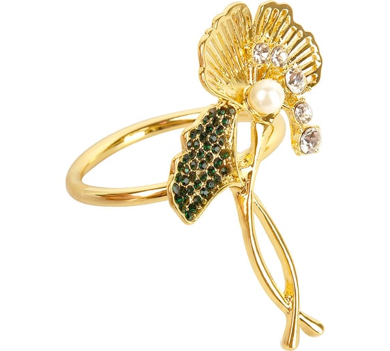 Изображение товара Набор колец для салфеток Nouvelle цветок, 6x4,5 см 9903675-Н4