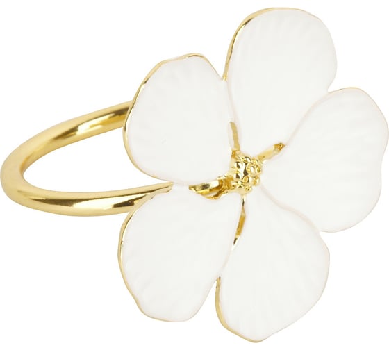 Изображение товара Набор колец для салфеток Nouvelle цветок, 4x4 см 9903652-Н4