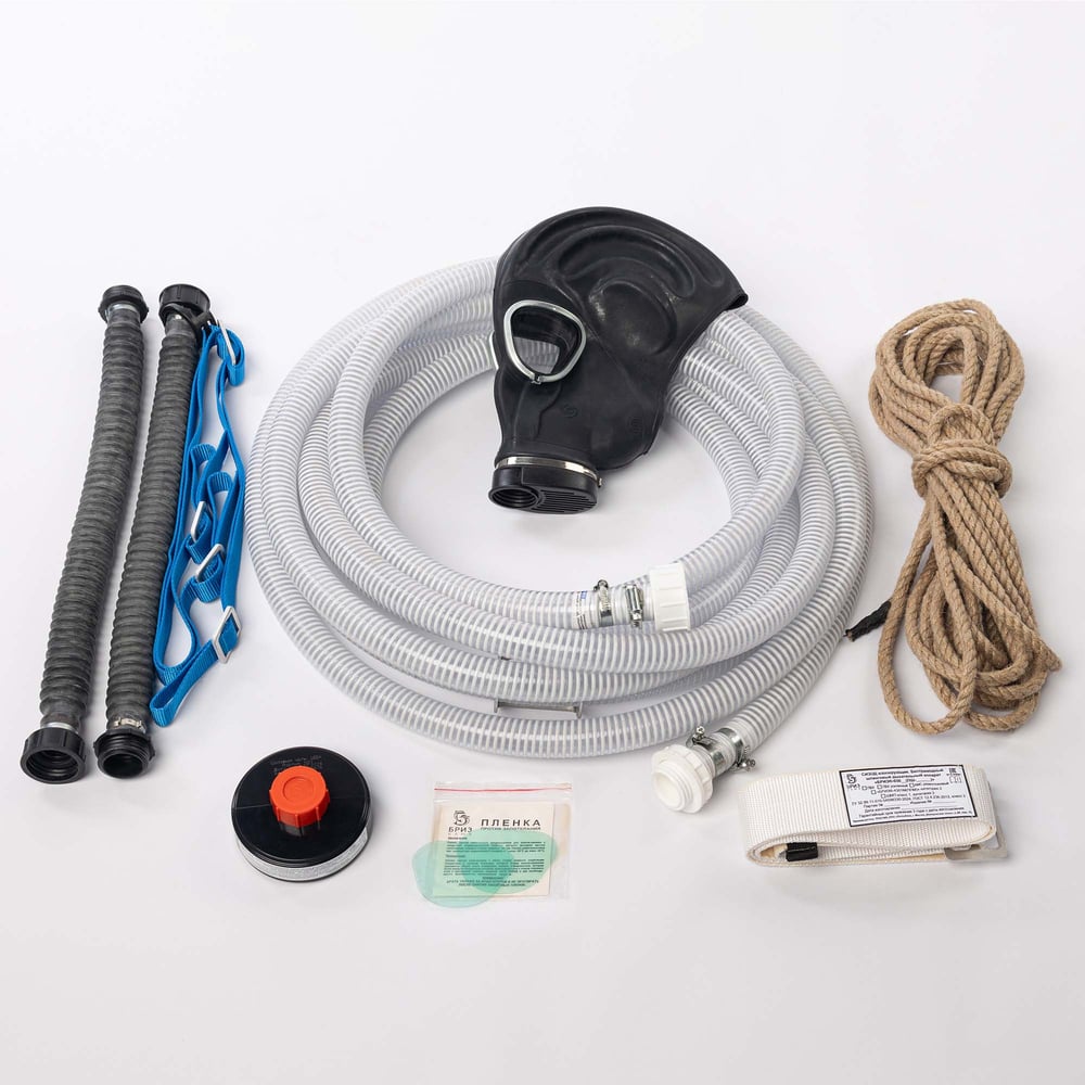 Изображение товара Шланговый дыхательный аппарат БРИЗ 0301(ПШ-10С) ШМП-1 ПВХ 503102000