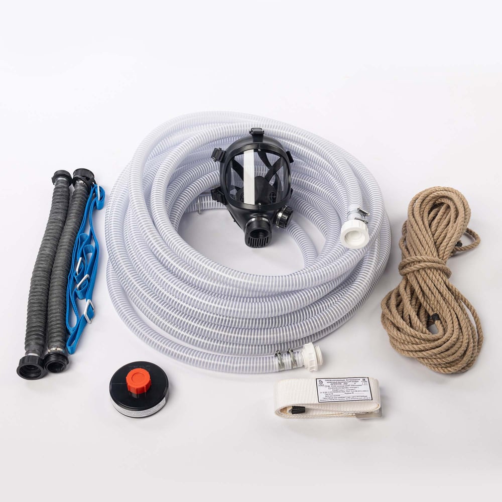 Изображение товара Шланговый дыхательный аппарат БРИЗ 0302 ПШ-20С 4301М ПВХ для промышленности