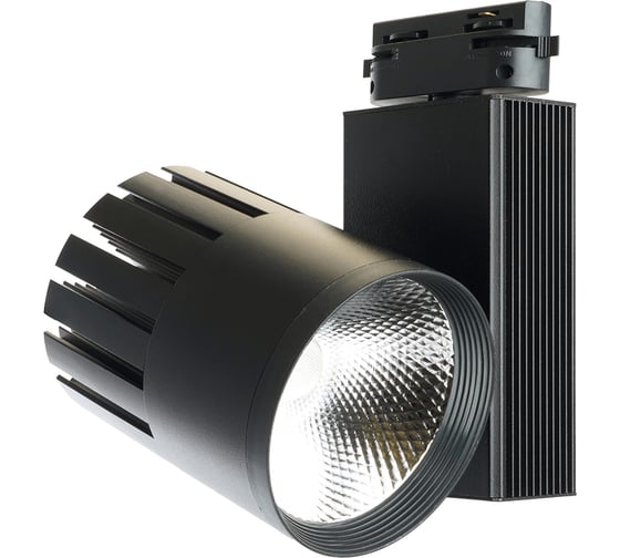 Изображение товара Светодиодный светильник трековый однофазный на шинопровод FERON AL105 30W, 2400 Lm, 4000К, 35 градусов, черный 29694