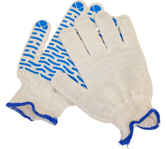 Изображение товара Трикотажные перчатки с ПВХ-точкой Armprotect хлопок, 4х нитка, 13 класс, р. 9 04/13 4631161744166