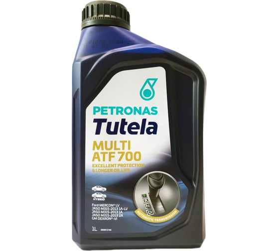 Изображение товара Трансмиссионное масло PETRONAS TUTELA MULTI ATF 700 синтетика 1л Bosch TE-ML 09, Ford MERCON LV, JASO M315-2013 1A-LV, JASO M315-2013 1A, JASO M315-2013 2A, GM DEXRON-V 76151E15EU