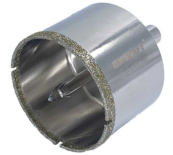 Изображение товара Коронка алмазная по керамограниту и керамике с центрирующим сверлом 55 мм OXCRAFT УТ-00014607