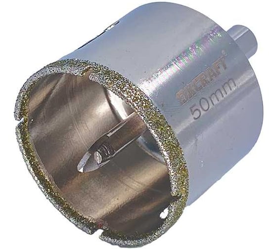 Изображение товара Коронка алмазная по керамограниту и керамике с центрирующим сверлом 50 мм OXCRAFT УТ-00014606