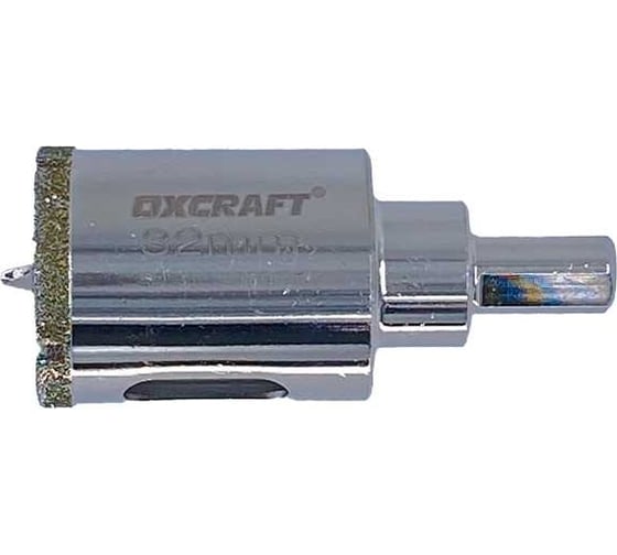 Изображение товара Коронка алмазная по керамограниту и керамике с центрирующим сверлом 32 мм OXCRAFT УТ-00014600