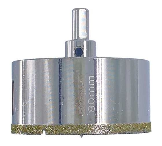 Изображение товара Коронка алмазная по керамограниту и керамике с центрирующим сверлом 80 мм OXCRAFT УТ-00014613