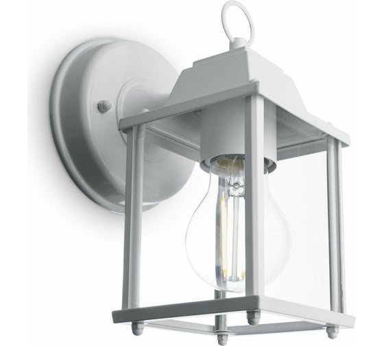 Изображение товара Садово-парковый светильник FERON PL200 60W 230V E27 155х105х205 мм белый 11877