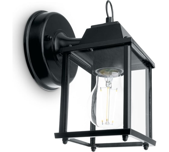 Изображение товара Садово-парковый светильник FERON PL200 60W 230V E27 155х105х205 мм черный 11878