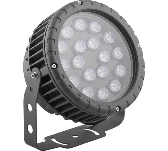Изображение товара Светодиодный прожектор (D180xH230, IP65, 18W, 85-265V, зеленый) FERON LL-884 32236