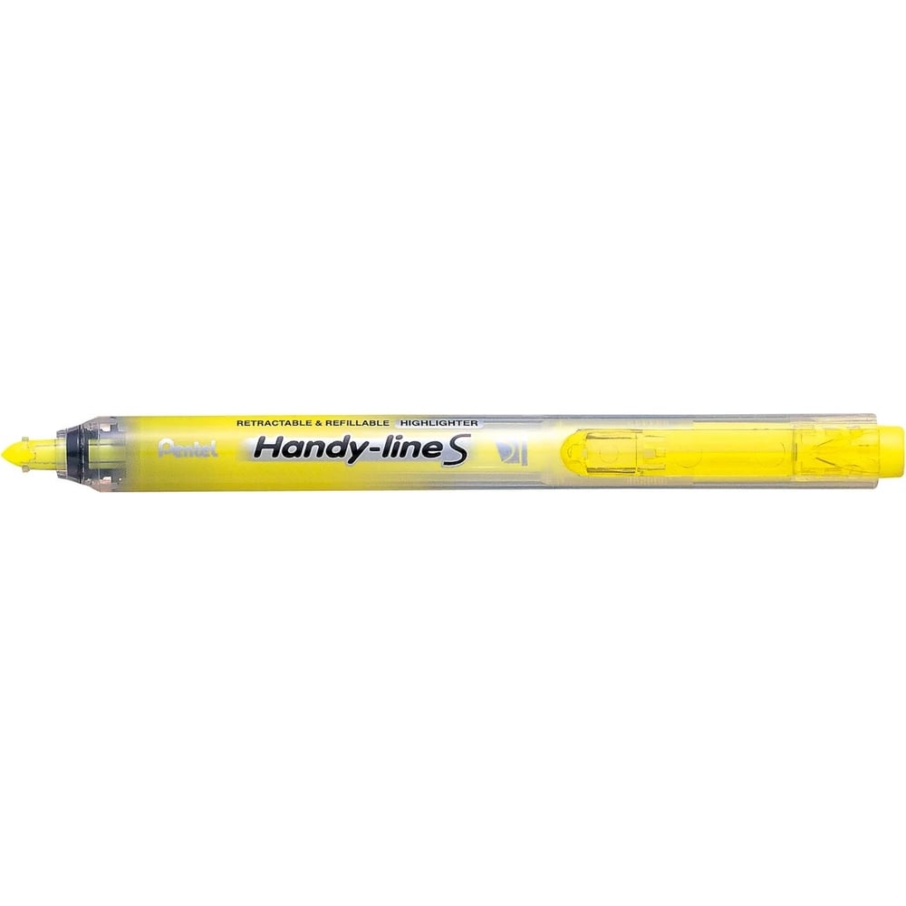 Изображение товара Маркер-выделитель текста Pentel Handy-Lines 1.0/4.5 мм 12 шт желтый