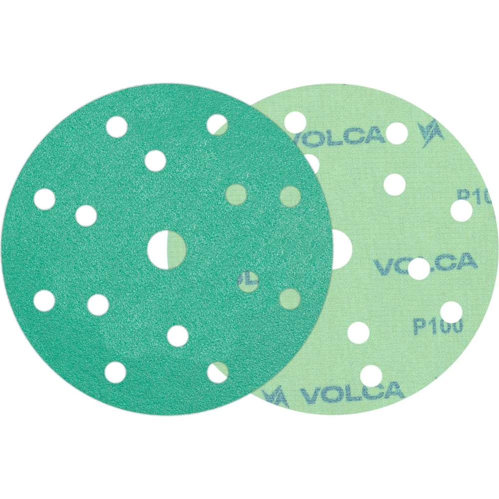 Изображение товара Диск абразивный на пленочной основе Emerald 150 мм P100 100 шт VOLCA