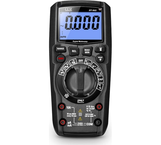 Изображение товара Цифровой мультиметр СЕМ DT-965BT 482506