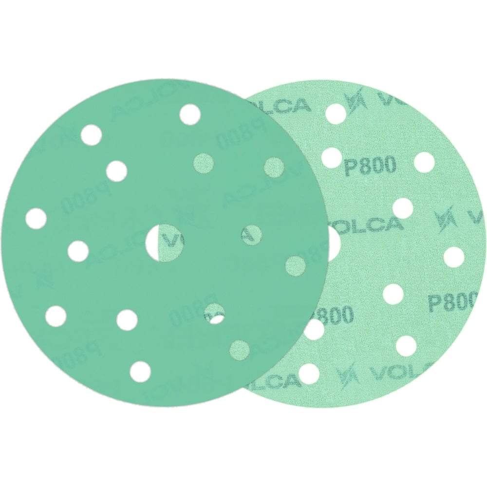 Изображение товара Диск абразивный на пленочной основе Emerald 150 мм P800 100 шт VOLCA