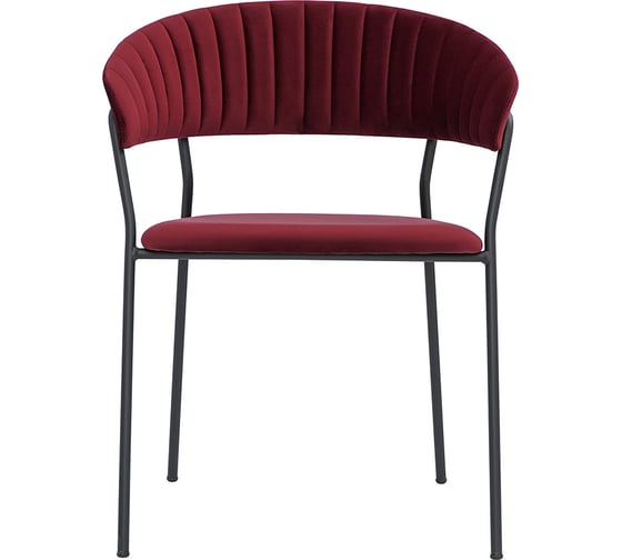 Изображение товара Стул Bergenson Bjorn Stefany, велюр, винный BB0000115