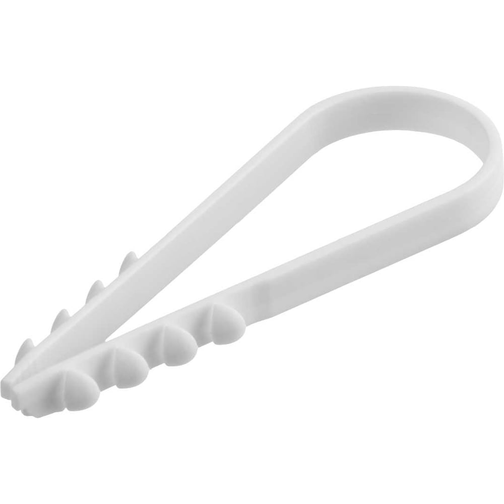 Изображение товара Дюбель-хомут TDM ELECTRIC ДХК-25 для круглого кабеля 19-25 мм 100 шт нейлон белый