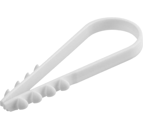 Изображение товара Дюбель-хомут TDM ELECTRIC ДХК-25 для круглого кабеля 19-25 мм, нейлон, белый, 100 шт. SQ0539-0005