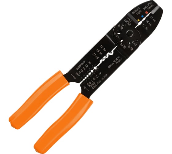 Изображение товара Универсальные обжимные клещи TDM ELECTRIC КО-У "МастерЭлектрик" обжим, зачистка, винторез SQ1001-0008