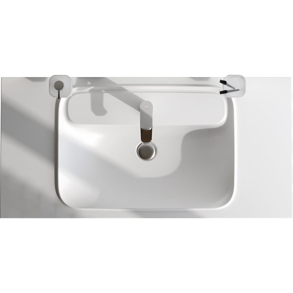 Изображение товара Мебельная раковина AM.PM Func литьевой мрамор, 100 см, цвет белый матовый M8FWPC1000WM