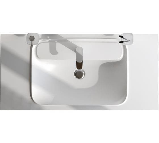 Изображение товара Мебельная раковина AM.PM Func литьевой мрамор, 100 см, цвет белый матовый M8FWPC1000WM