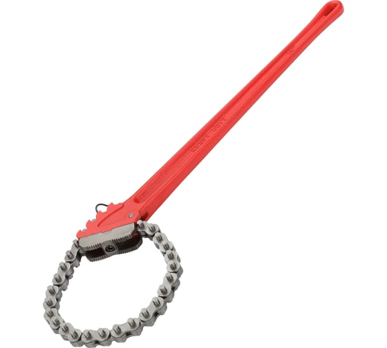 Изображение товара Односторонний цепной трубный ключ с двойными губками, длина 36 дюймов REKON 028436