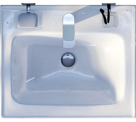 Изображение товара Мебельная керамическая раковина AM.PM X-Joy 55 см, встроенная, цвет: белый, глянец M85AWCC0552WG64