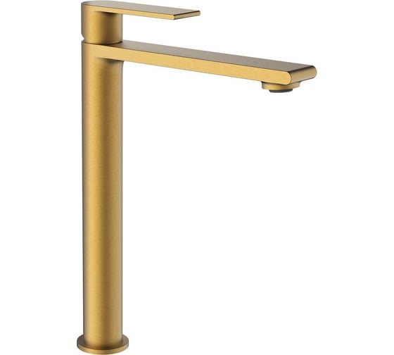 Изображение товара Смеситель для раковины VINCEA vogue однорычажный, брашированное золото VBF-1V2BG