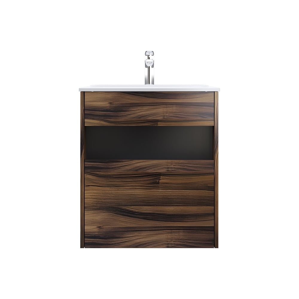 Изображение товара База с нишей AM.PM Func, 1 ящик, 60 см, темное дерево