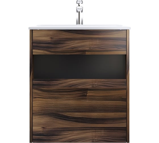 Изображение товара База с нишей AM.PM Func 1 ящик (pull-out), 60 см, цвет дерево текстурир-ое M8FFUX0601OF